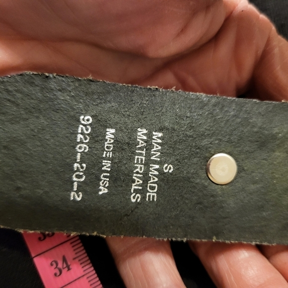 Two Small belts , Brighton Small Leather second Small man made belt - Picture 12 of 13